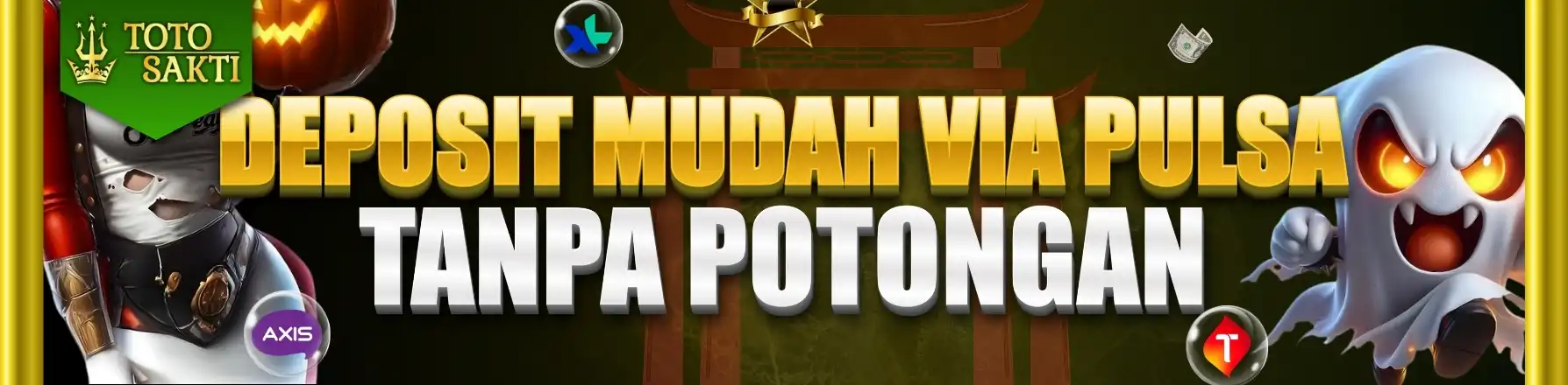 Depo pulsa tanpa potongan totosakti